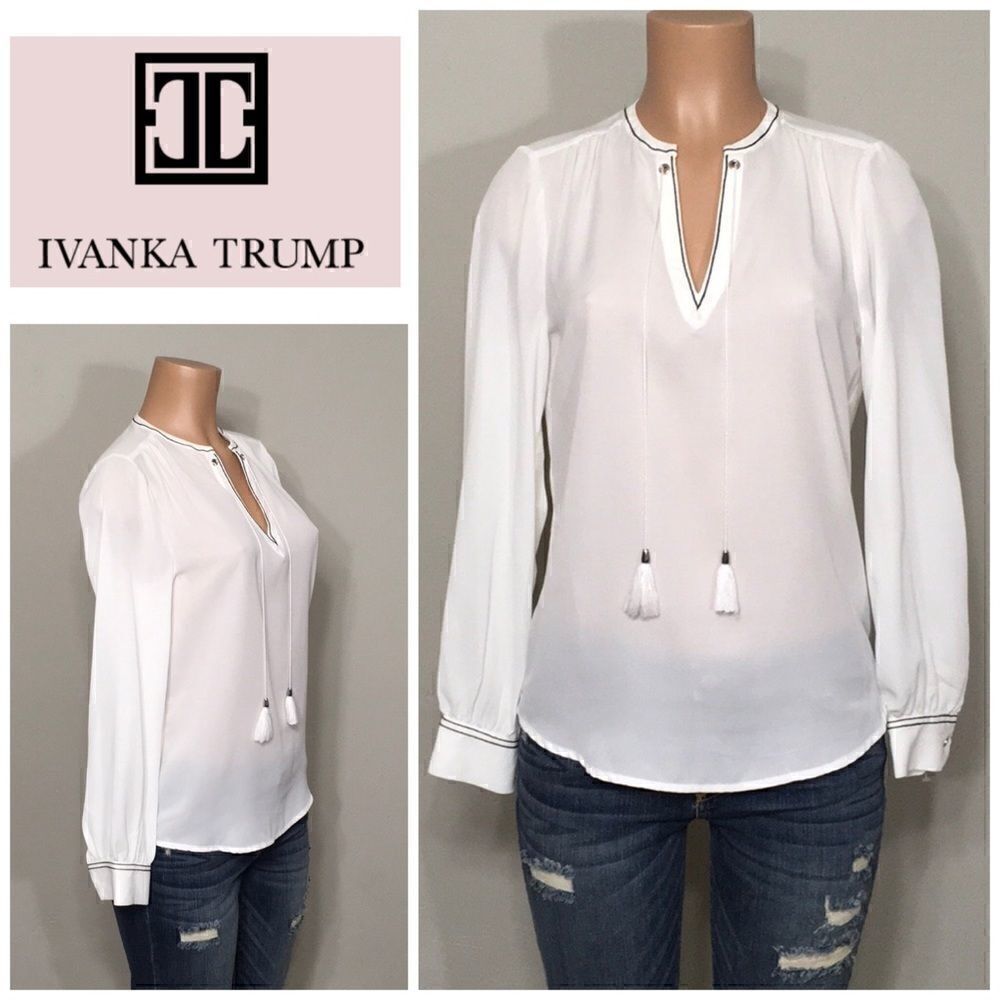 New. Ivanka Trump long sleeve top.